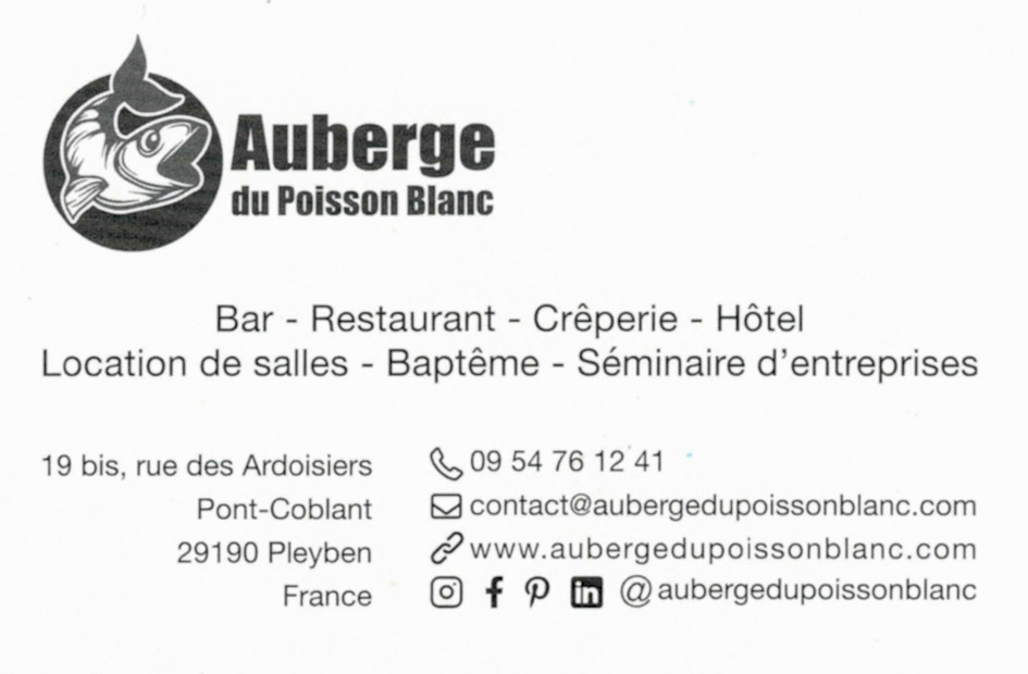 AUBERGE DU POISSON BLANC