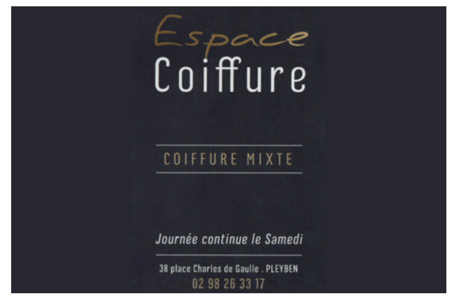 ESPACE COIFFURE